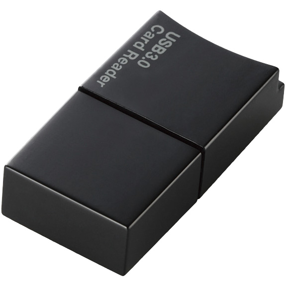 メモリリーダライタ/microSD専用/USB3.0/ブラック