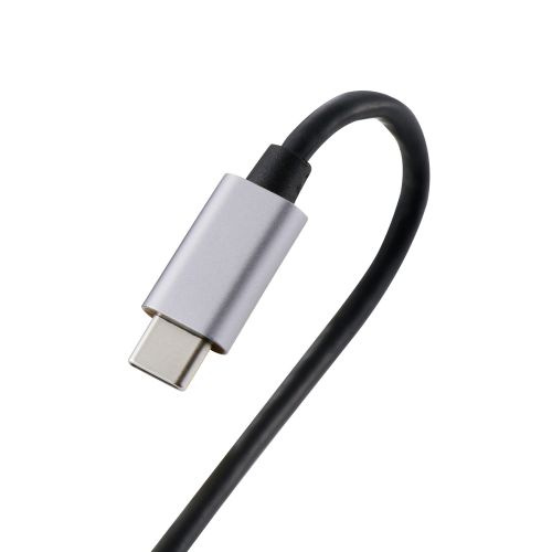 メモリリーダ/USB Type-Cコネクタ/USB 5Gbps/UHS-II/SD+microSD用/ケーブル長15cm/シルバー