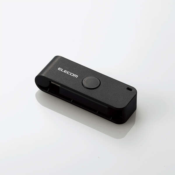 ICカードリーダライタ/接触式/直挿しタイプ/ブラック