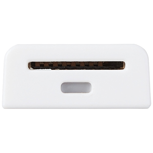 Lightningカードリーダー/microSD専用/USB Type-C変換アダプタ付属/直挿し/ホワイト