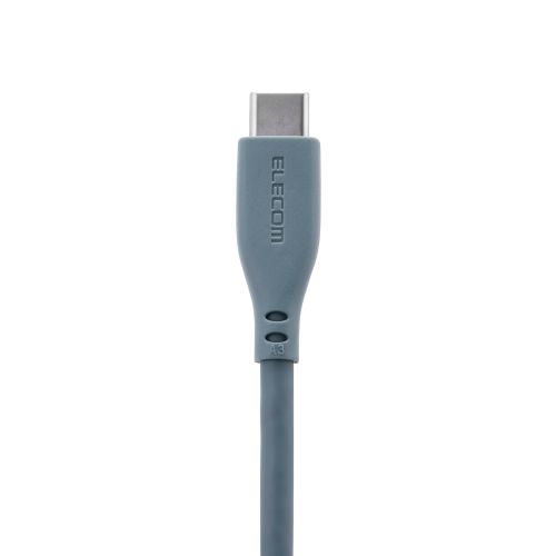 USB Type-C to USB Type-Cケーブル/シリコン/USB Power Delivery対応/最大100W/2.0m/オーシャン グリーン