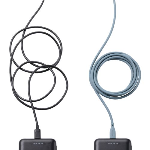 USB Type-C to USB Type-Cケーブル/シリコン/USB Power Delivery対応/最大100W/2.0m/オーシャン グリーン