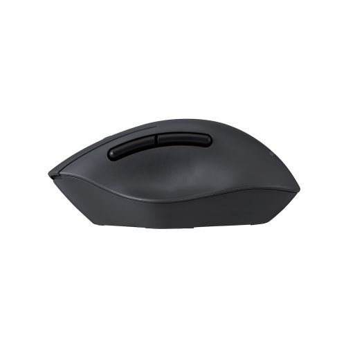 マウス/SHELLPHA/無線2.4GHz/5ボタン/抗菌仕様/静音設計/ブラック