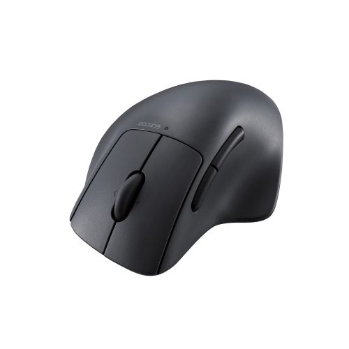 マウス/SHELLPHA/無線マルチ/5ボタン+チルト/Mサイズ/抗菌仕様/静音設計/ブラック