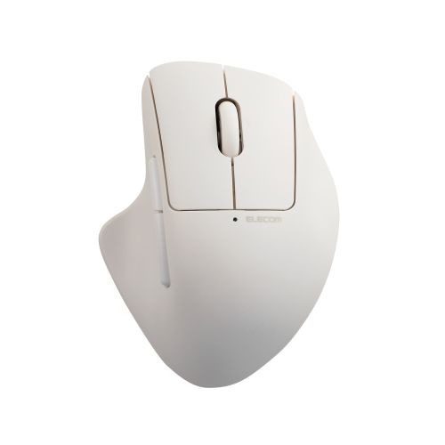 マウス/SHELLPHA/無線マルチ/5ボタン+チルト/Sサイズ/抗菌仕様/静音設計/ホワイト