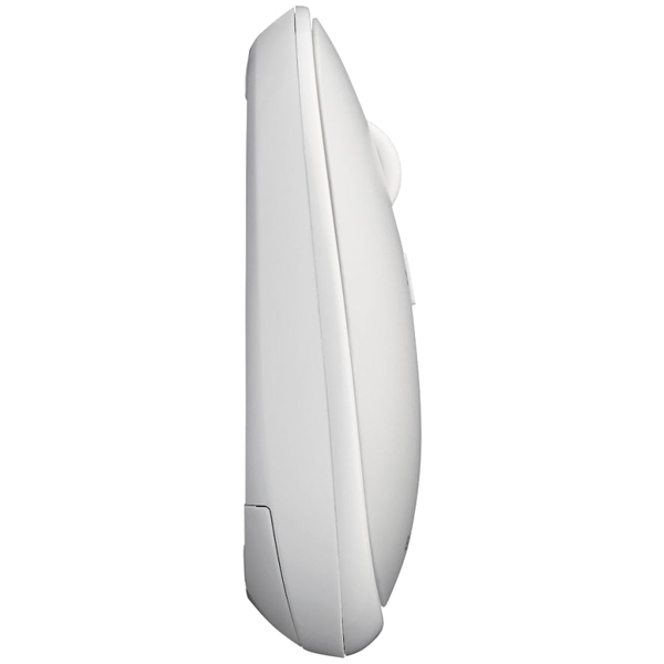 BlueLEDマウス/薄型/Bluetooth対応/4ボタン/ポーチ付/ホワイト