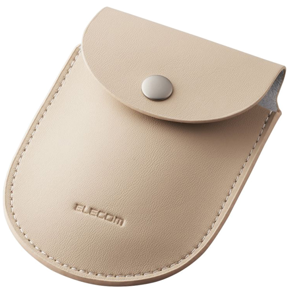 BlueLEDマウス/薄型/Bluetooth対応/4ボタン/ポーチ付/ホワイト