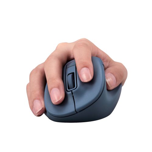 マウス/EX-G/2023年モデル/右手専用/Mサイズ/Bluetooth/5ボタン/抗菌仕様/静音設計/ブルー