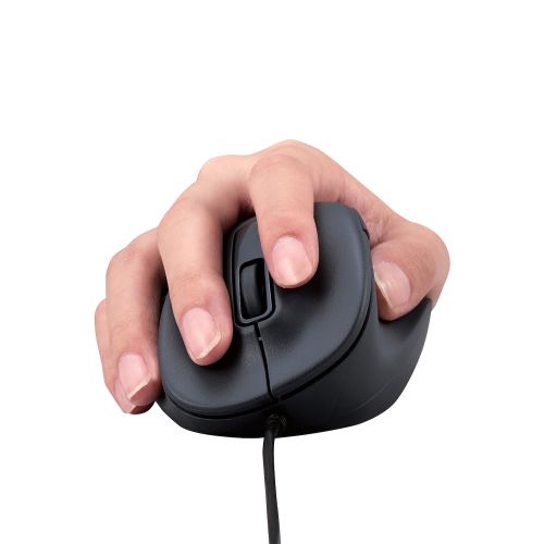 マウス/EX-G/2023年モデル/右手専用/Mサイズ/有線/5ボタン/抗菌仕様/静音設計/ブラック