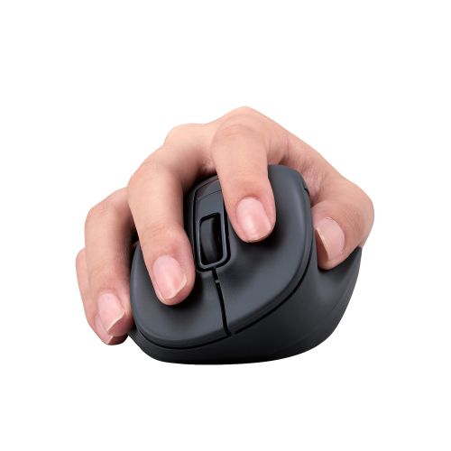 マウス/EX-G/2023年モデル/右手専用/Sサイズ/Bluetooth/5ボタン/抗菌仕様/静音設計/ブラック