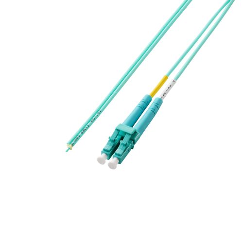 光ファイバー/LC-OPEN/2芯/OM3/3m