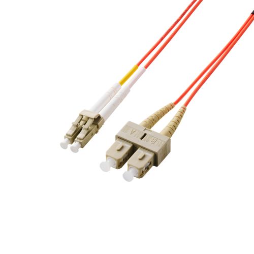 光ファイバー/LC-SC/2芯/OM2/2m