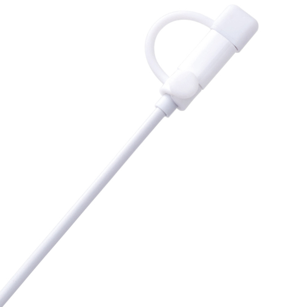 Lightningケーブル用アクセサリ/コネクタキャップ/ホワイト