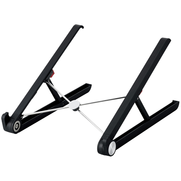 ノートPCスタンド/折りたたみコンパクト/ブラック