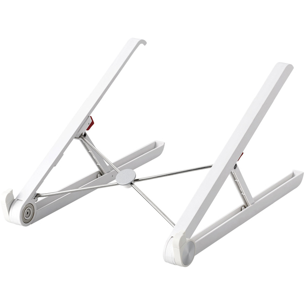 ノートPCスタンド/折りたたみコンパクト/ホワイト