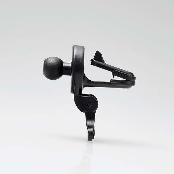 車載アクセサリー/スマホホルダー/マグネット吸着/エアコン吹き出し口取付タイプ/ブラック