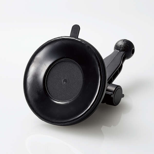 車載アクセサリー/スマホホルダー/マグネット吸着/ゲル吸盤タイプ/ブラック