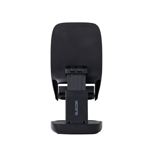 スマートフォン用スタンド/コンパクト/持ち運び/無段階調整/ブラック