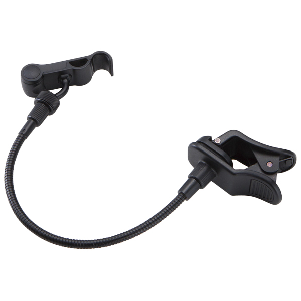 スマートフォン用クリップ式スタンド/アームタイプ/30cm/ブラック