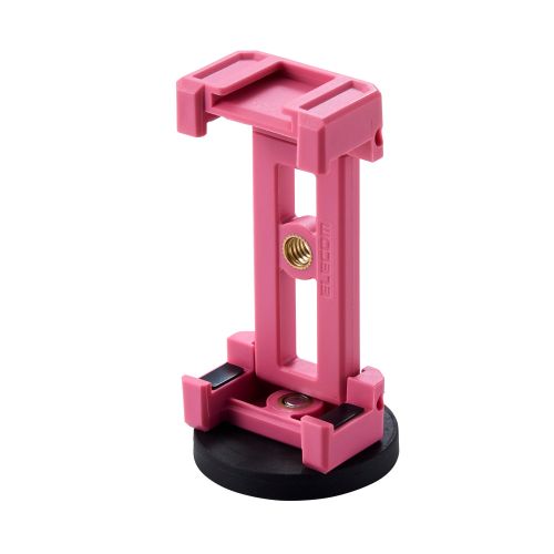 スマホアタッチメント/マグネット吸着/持ち運び/モバピタ/ピンク