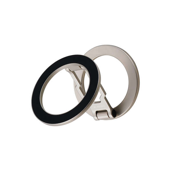 スマホスタンド/薄型/MagSafe対応/両面マグネット/シャンパンゴールド