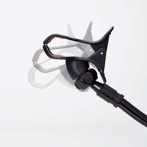 スマホ用スタンド/アーム型スタンド/100cm/ブラック