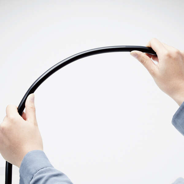 スマホ用スタンド/アーム型スタンド/100cm/ブラック