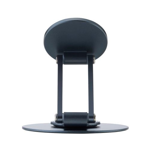 スマホスタンド/薄型/MagSafe対応/角度調整/360°回転/メタルプレート付属/ブラック