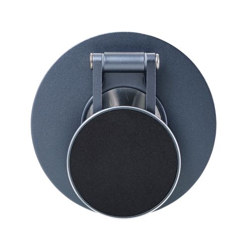 スマホスタンド/薄型/MagSafe対応/角度調整/360°回転/メタルプレート付属/ブラック