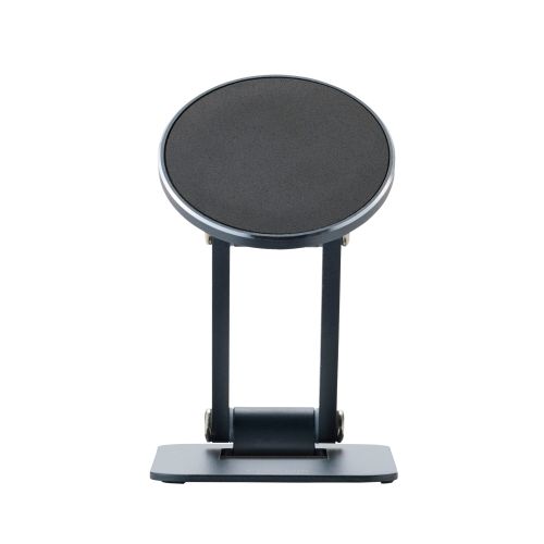 スマホスタンド/薄型/MagSafe対応/コンパクト/メタルプレート付属/ブラック