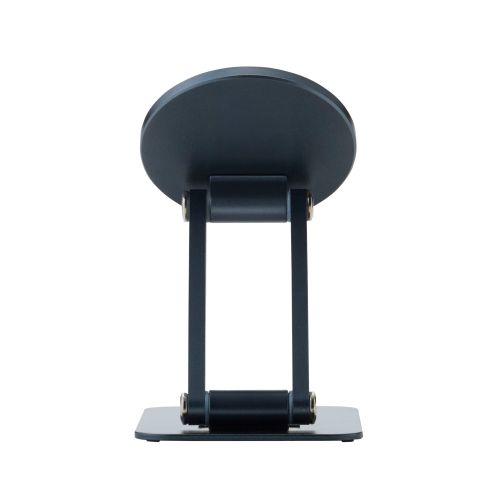 スマホスタンド/薄型/MagSafe対応/コンパクト/メタルプレート付属/ブラック