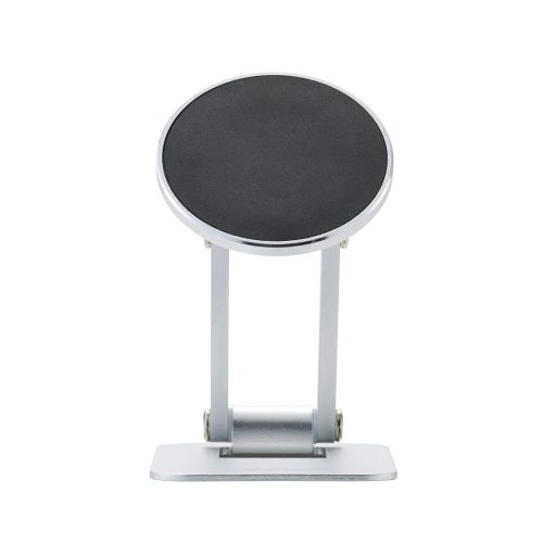 スマホスタンド/薄型/MagSafe対応/コンパクト/メタルプレート付属/シルバー