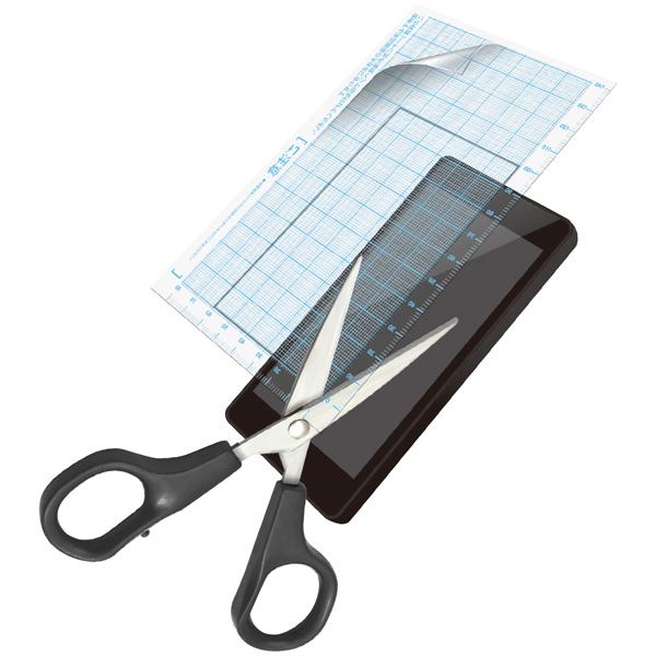 スマートフォン用保護フィルム/汎用/FREEカット/防指紋/反射防止