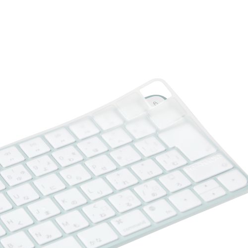 キーボードカバー/抗菌/防塵/Apple Touch ID搭載Magic Keyboard (JIS)対応/クリア