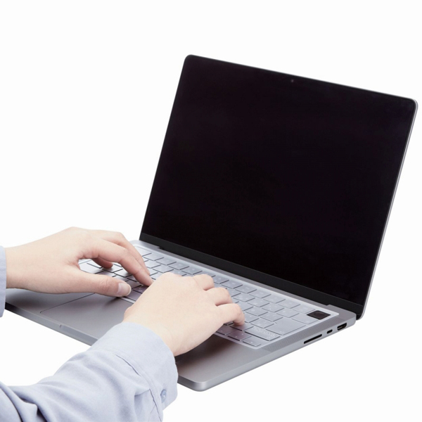 キーボードカバー/防塵/抗菌/MacBook Pro 14インチ(2021)/MacBook Pro 16インチ(2021)/クリア