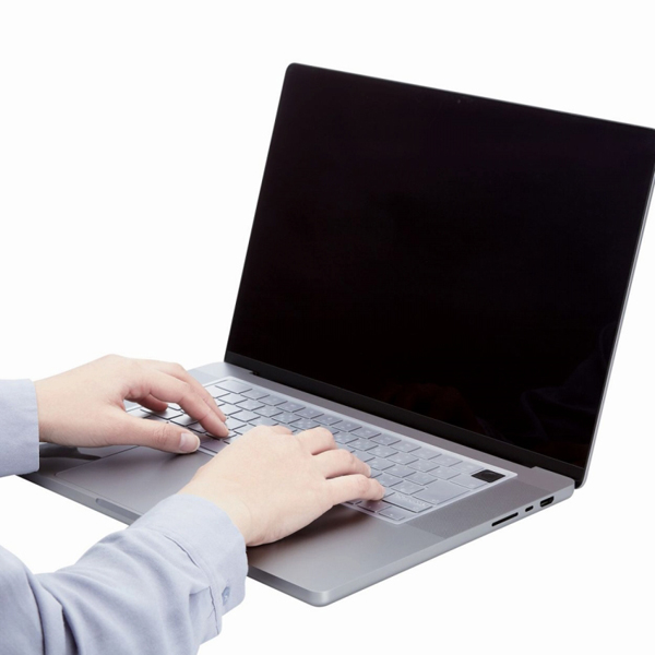 キーボードカバー/防塵/抗菌/MacBook Pro 14インチ(2021)/MacBook Pro 16インチ(2021)/クリア