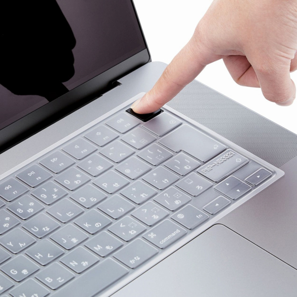 キーボードカバー/防塵/抗菌/MacBook Pro 14インチ(2021)/MacBook Pro 16インチ(2021)/クリア