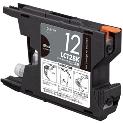 プレジール brother LC12BK互換対応 汎用インクカートリッジ