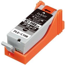 プレジール 汎用インクカートリッジ/CANON BCI-19BK互換 黒(顔料)