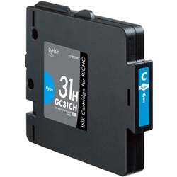 プレジール 汎用インクカートリッジ/RICHO IPSiO GX e用/Lサイズ/シアン(顔料)