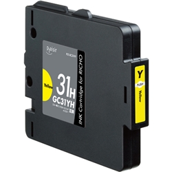 プレジール 汎用インクカートリッジ/RICHO IPSiO GX e用/Lサイズ/イエロー(顔料)