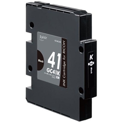 プレジール 汎用インクカートリッジ/RICOH GC41K 黒 Mサイズ(顔料)