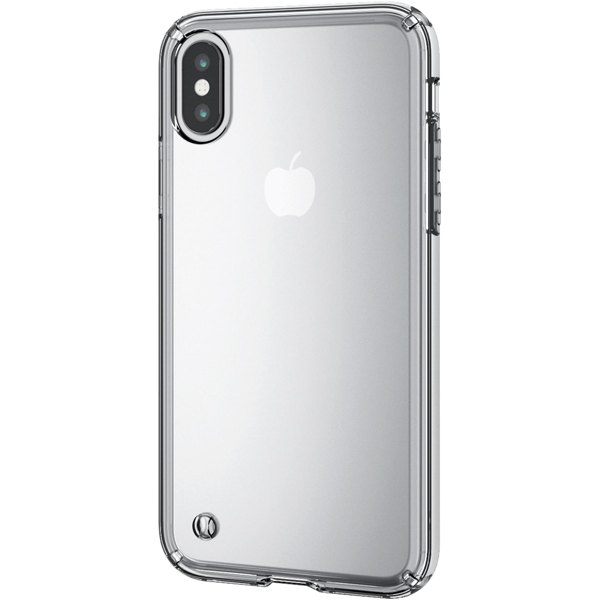iPhone XS用ハイブリッドケース/クリア