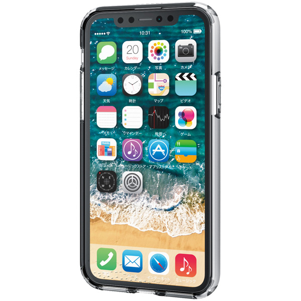 iPhone 11 Pro用ハイブリッドケース/クリア