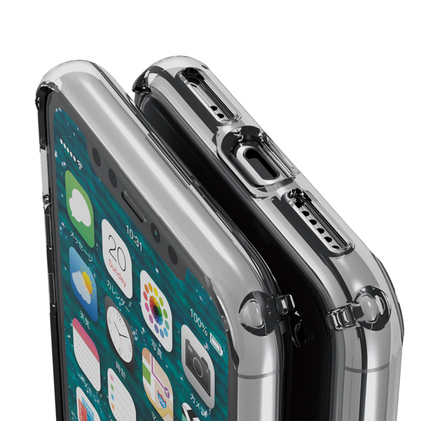 iPhone 11 Pro用ハイブリッドケース/クリア