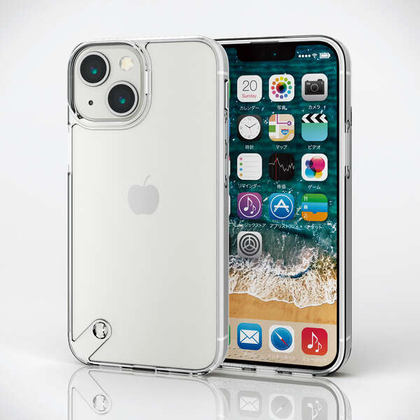 iPhone 13 mini用ハイブリッドケース/スタンダード/クリア