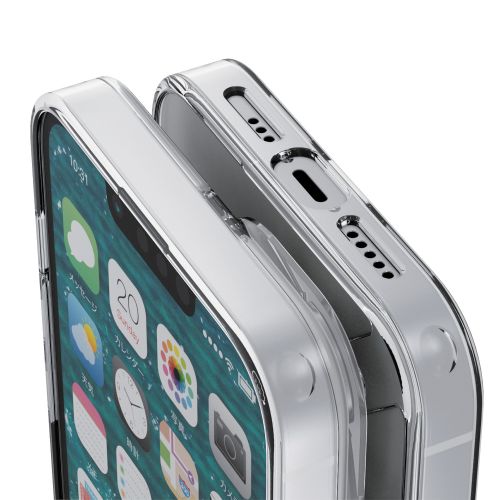 iPhone 14/iPhone 13用ハイブリッドケース/スタンダード/クリア