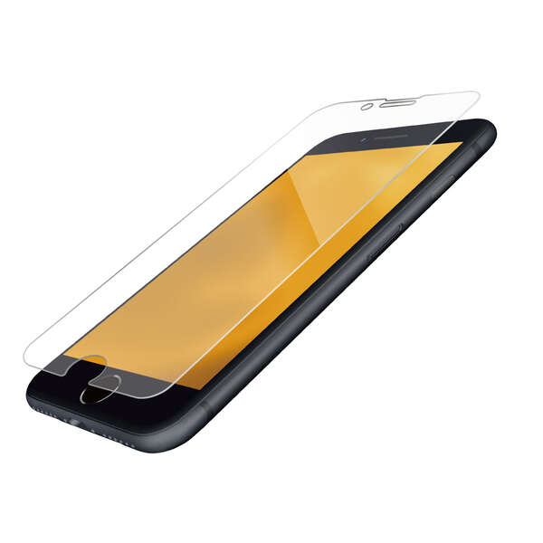 iPhone SE 第3世代/SE 第2世代/8/7/6s/6用ガラスフィルム/ゴリラ/0.21mm/高透明