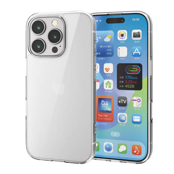 iPhone 16 Pro用ハイブリッドケース/スタンダード/クリア