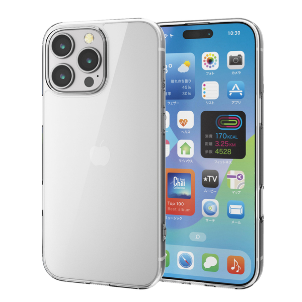 iPhone 16 Pro Max用ハイブリッドケース/スタンダード/クリア